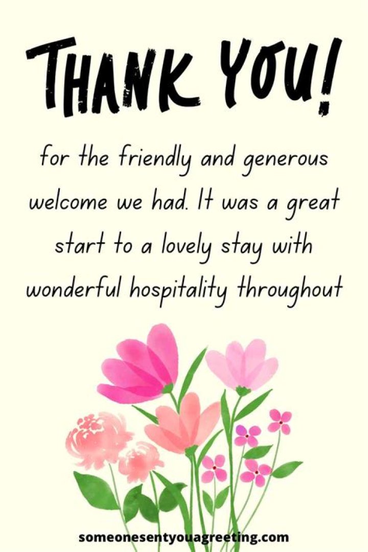 Essential "Thank You For Hospitality Quotes" For Unforgettable Connections