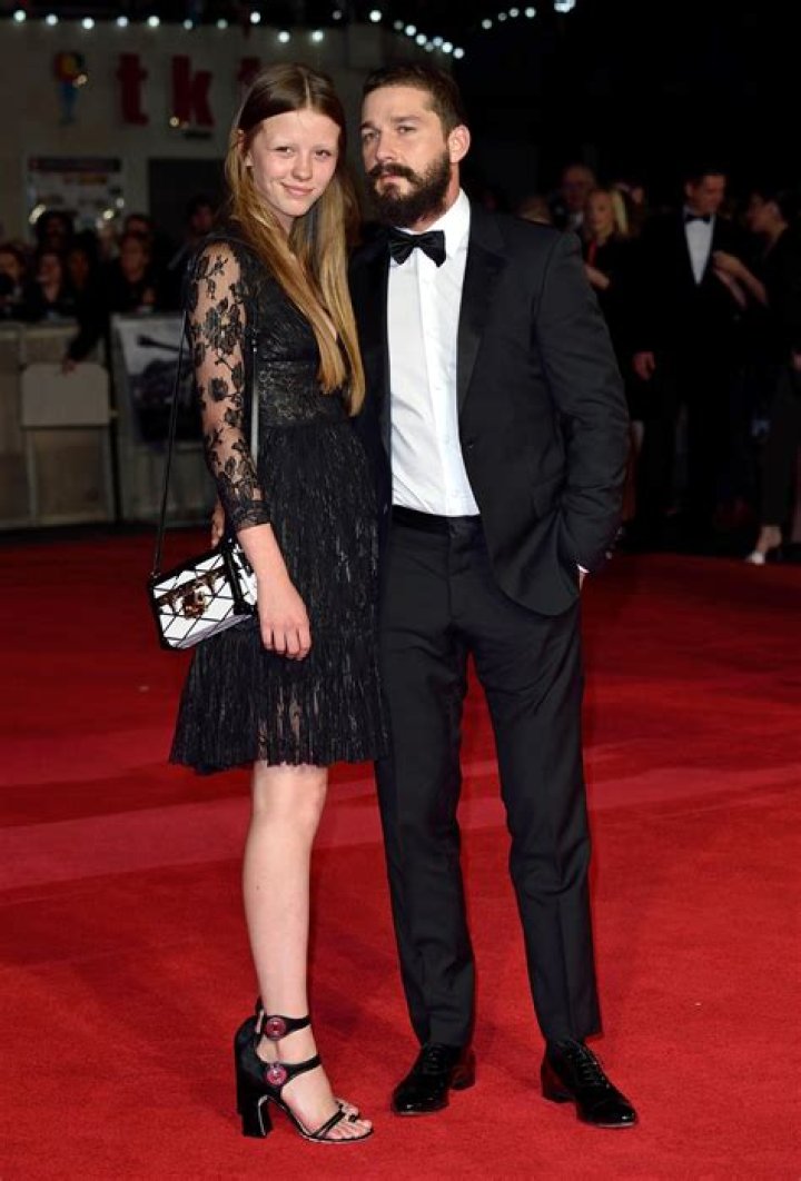 Shia LaBeouf explains how he and Mia Goth reconciled, praises joyful daughter |